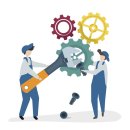 옥스디자인(태양유통) 현수막 제작 후기모음 #25. 설비수리 현수막