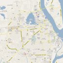 프놈펜 시내 지도 이미지
