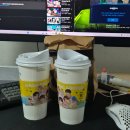 쿼드커피안산일동점 | 중복 기념 메가커피 양념 컵치킨 닭강정 와앙 핫 치즈스틱 딥 후기