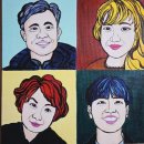 우리 가족, 팝아트 그리기 이미지