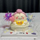 신흥로 83번길 2 | [목포] 주문제작 2단 케이크 ‘포니케이크’ 후기🍰(아기 100일 케이크 내돈내산)