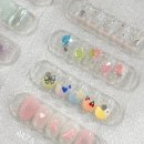 [네일더나나] 잠실새내역 근처 네일아트샵 그라데이션 맛집 5월 이달의아트 후기