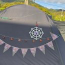 이른아침 캠핑장 이미지