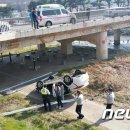 [블박] 전주 어은교 아반떼 추락 사고 이미지