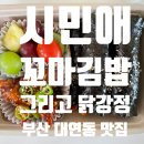 드루와닭강정 | [대연동 맛집] 시민애 꼬마김밥 그리고 닭강정 후기_경성대김밥, 경성대도시락추천