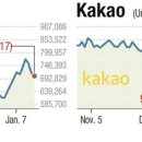 LG Chem, POSCO, Kakao face mounting criticism amid stock fall 분할상장회사 주가하락 이미지