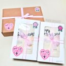 혜원유치원+아이사랑어린이집 | 어린이집 선생님 졸업선물 유치원 답례품 손글씨 자수 수건선물