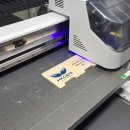 하)토탈공예 | 천안 아산 세종 자작합판 미니 입간판 UV 인쇄 제작