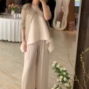 탑스토어 | 제이드몽 팝업스토어 방문 후기 (키작녀 플리츠 코디, 아르네 오픈카라 원피스, 나시탑, 플리츠...