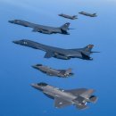 北 미사일에 B-1B 전략폭격기 맞대응…韓美 &#34;계획된 훈련&#34;[영상] 이미지