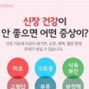 콩팥이 안좋으면 생기는 신장이상증상 만성콩팥염증이란 이미지