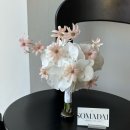 소마네일 | 소마달 본식부케 내돈내산후기 (실크드레스+호접난+에델바이스)