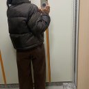 에스.리(S.LEE) | Lee 리 우먼 릿지 크롭 다운 브라운 구매후기/ 숏패딩 추천/M사이즈