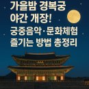 현대궁중민화(야간) | 🍂 가을 밤 경복궁 야간 개장! 궁중음악·문화체험 즐기는 방법 총정리