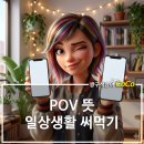 Pov 뜻 요즘 유행하는 피오브이