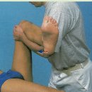 (검사)Hip joint rotatoric test(actve+active more+passive)-end feel-supine 이미지