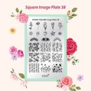 봄 플레이트 이미지