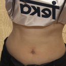 밸리 배꼽 피어싱 후기, 염증, 관리