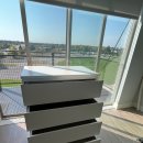 [가격조정] IKEA 수납장. (MALM, 4-Drawer Chest, White Color) 이미지