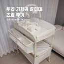 두리하루 | 두리 기저귀 갈이대 조립 후기 | 당근 대신 새상품 고른 이유