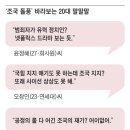 조국 당 돌풍에… 20대 “어이 없다, 남미 얘기인 줄” 이미지