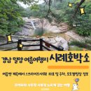 경남 밀양 여름에가볼만한곳 물놀이 여행지 시례호박소 계곡, 호박소야영장 오토캠핑장