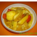 노란떡볶이 이미지