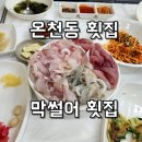 송우막썰어회집 | 부산온천동맛집 허심청근처횟집 현지인들 추천 온천장 막썰어횟집 산오징어 후기