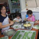 추석엔 송편이쥐 이미지