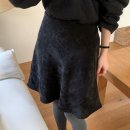 (BEST) 멜리 벨벳 미니 스커트 SK 이미지