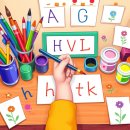 어린이붓글씨 이미지