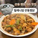 S 모텔 | 안동 찜닭골목 맛집 밀레니엄찜닭 매운맛 후기