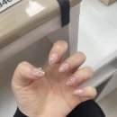 청초 | [산본 네일녘] 예비신부의 청초 단아 네일 후기