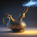 요술램프 이미지