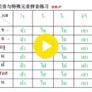 15.【初学泰语入门】고자음과 특수자음 병음 읽기 연습 이미지