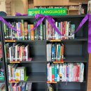We officially opened our ‘Home Language’ section in the library. 이미지