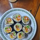 오늘 김밥 이미지