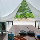 관리가 잘되어있는 괴강관광농원 카라반 후기!