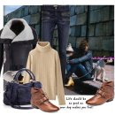 Polo Sweater &amp; Moni Moni bag 이미지