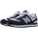 뉴발란스/ 574 화이트 실버 네이비/ 265, 270, 275 이미지