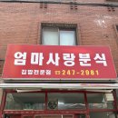 수원 맛집 정자동 골목식당 엄마사랑분식, 갓고기김밥 멘보사과
