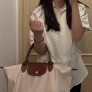 럭스보이 | [롱샴] 롱샴 르 플리아쥬 M 페이퍼 구매 후기 (+착용샷O)