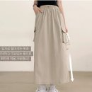 텔리뷰티 | 스커트 추천 피치모드 카고 롱 스커트 리뷰