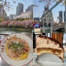 아라몰 | 석촌호수 벚꽃 나들이 코스: 롯데월드몰 맛집 쌤쌤쌤 &amp; 카페 드로잉 후기