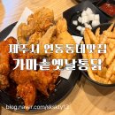 제주공항근처 옛날통닭맛집 가마솥옛날통닭(내돈내산)