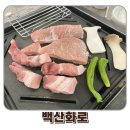 때깔머리 | 청주 맛집 고기집 송절동 백산화로 청주점 방문후기