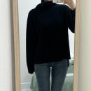 모모세탁소 | MEHVIE 메비 | 모모 터틀넥 니트 - 블랙