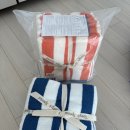 오렌지블루 | 테리파머 호텔 수건 내돈내산 후기: 스트라이프 블루&amp;오렌지 조합으로 욕실 분위기 바꾸기!