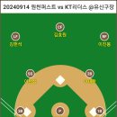 20240914 원천퍼스트 vs KT리더스 @유신구장 이미지