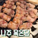 나주 빛가람동 삼겹살 맛집 구워주는 고기집! 육온담